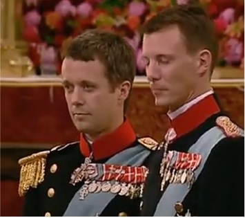 Prinz Frederik von Dänemark wartet auf Braut Mary